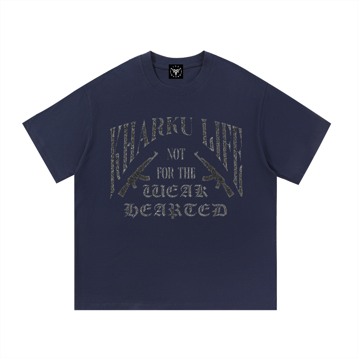 KHARKU LIFE x RISEN RETRO Essential Cotton T-Shirt