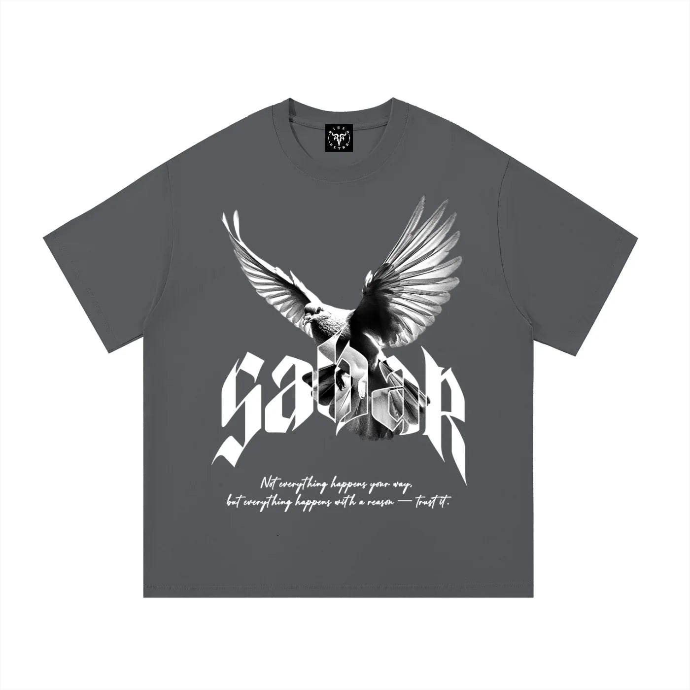 Sabar X Risen Retro Essential Cotton Heavy 260 GSM T-Shirt