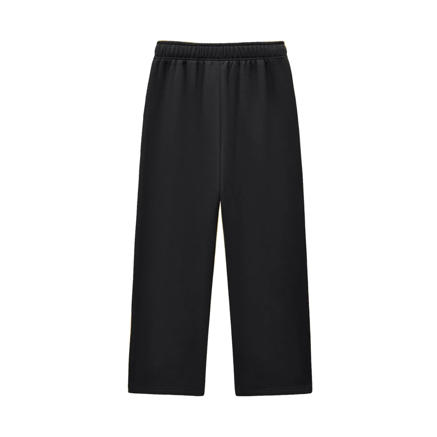 RisenRetro Unisex Contrast-Stitched Fleece Sweatpants