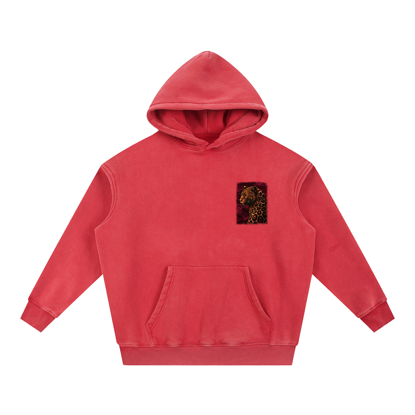 Savage Bloom X RisenRetro Unisex Snow Wash Fleece Oversize Hoodie