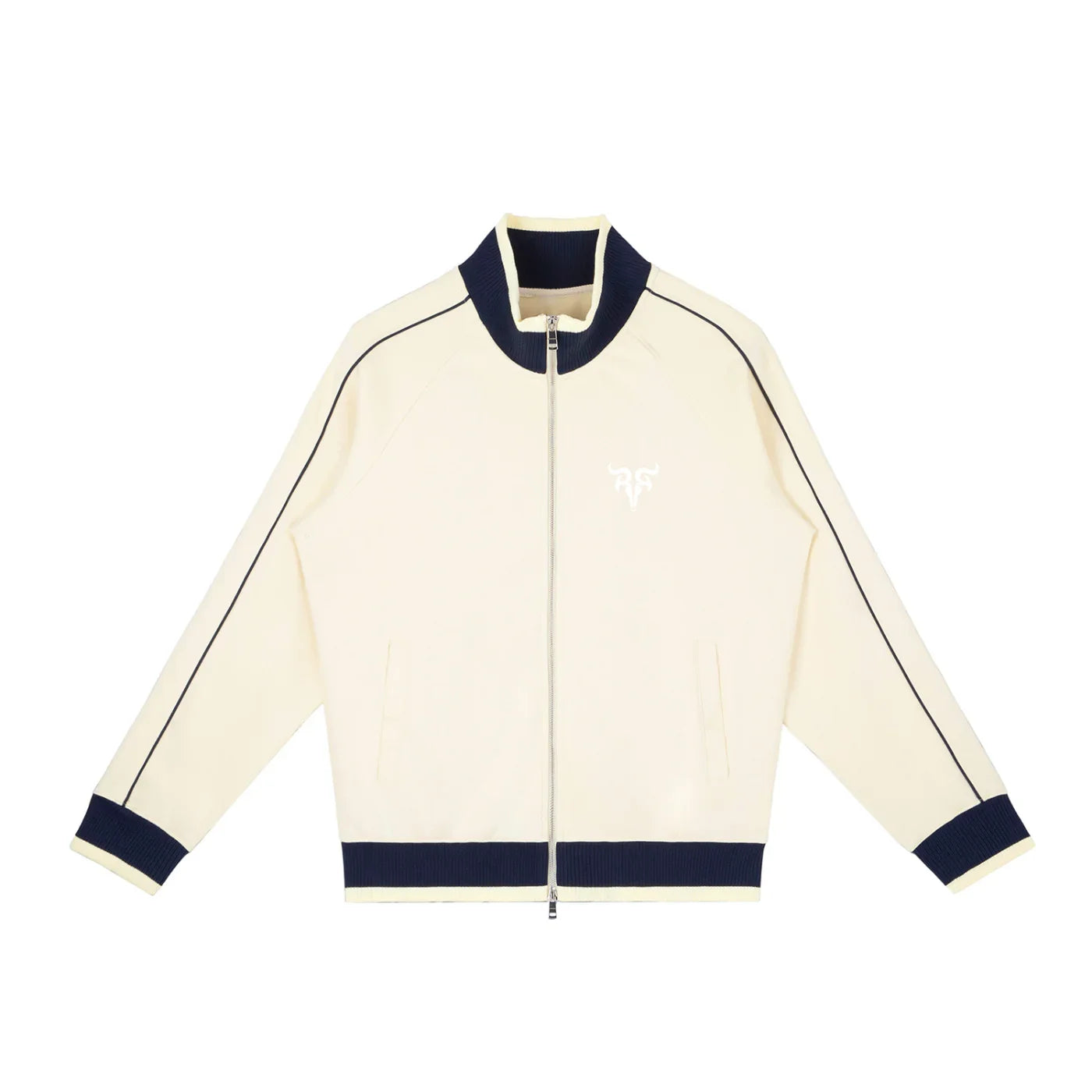 Veste de survêtement Risen Retro à manches raglan et fermeture éclair, color block