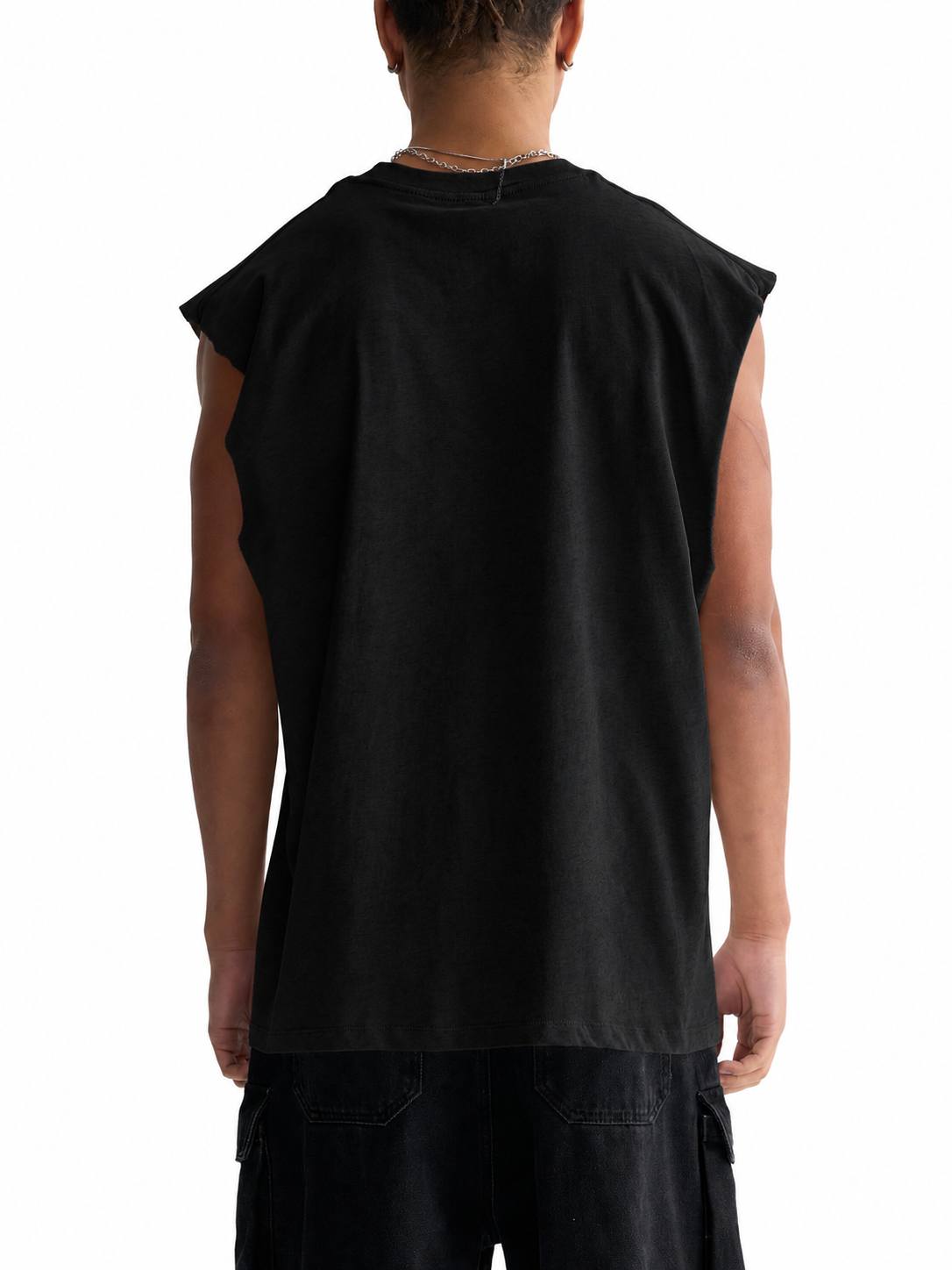 PEGASUS | RisenRetro | Raw Edge Cotton Tank Top