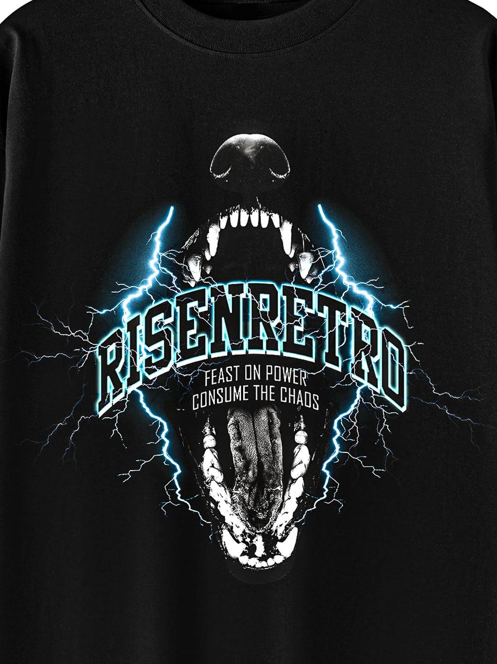 T-shirt Fangs X RisenRetro Essential en coton