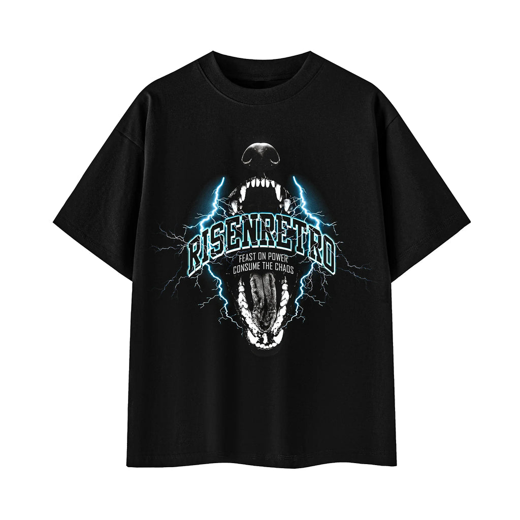 T-shirt Fangs X RisenRetro Essential en coton