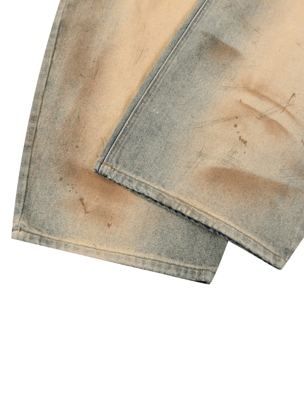 RisenRetro X Men’s Vintage Wash Barrel Leg Jeans