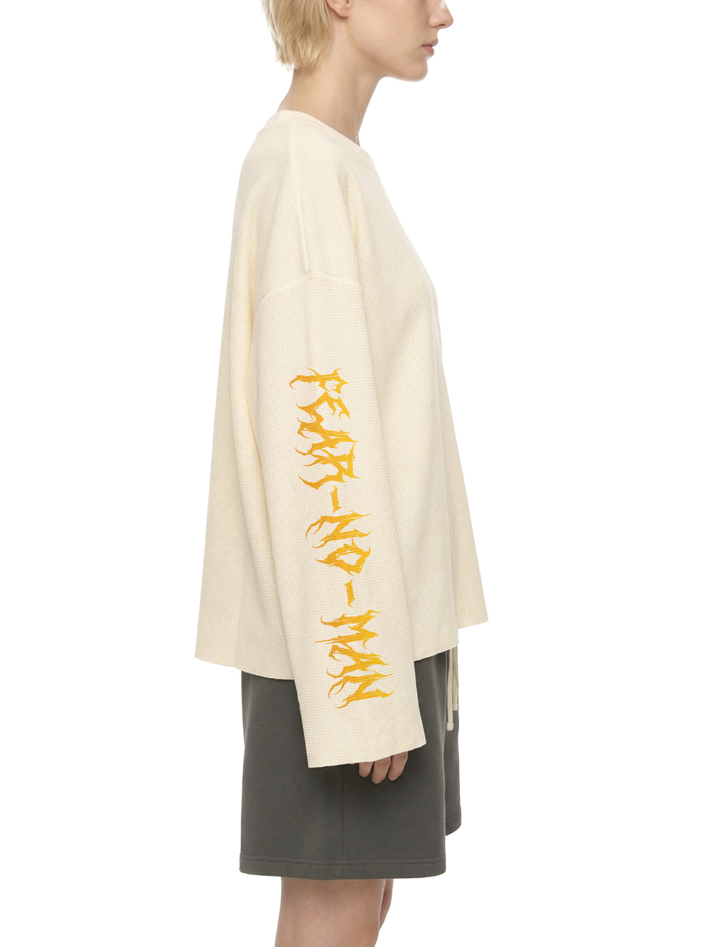 RAGE | RISEN RETRO | Unisex Waffle Raw Edge T-Shirt
