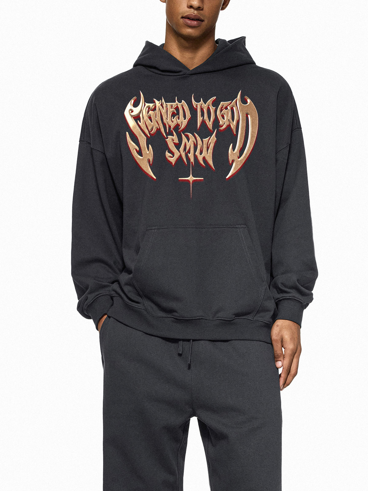 SMW | Signed To God | RisenRetro | Essential Heavyweight Hoodie