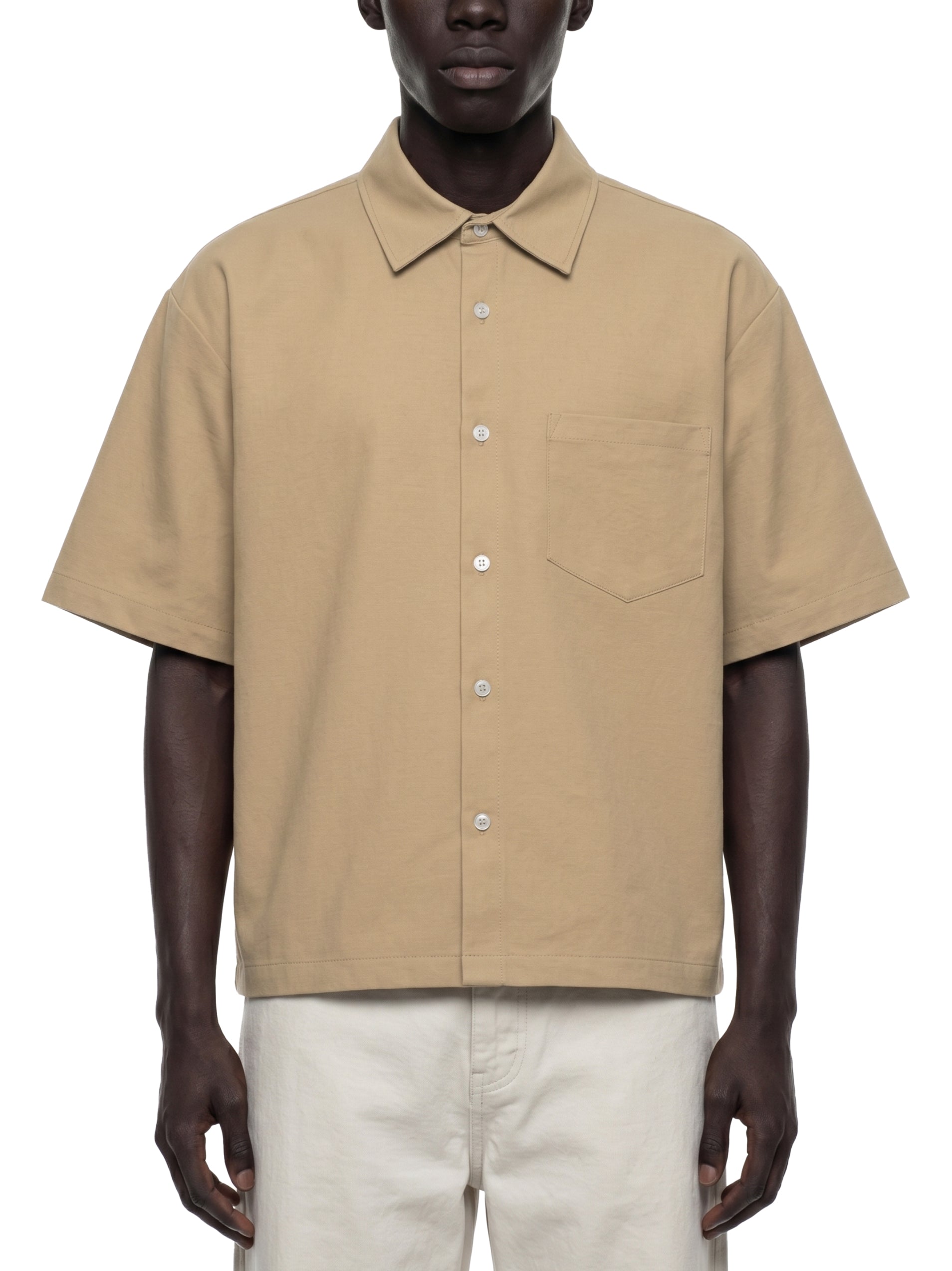MAJHAESTIC X RisenRetro Unisex Boxy Heavyweight Short Sleeve Shirt