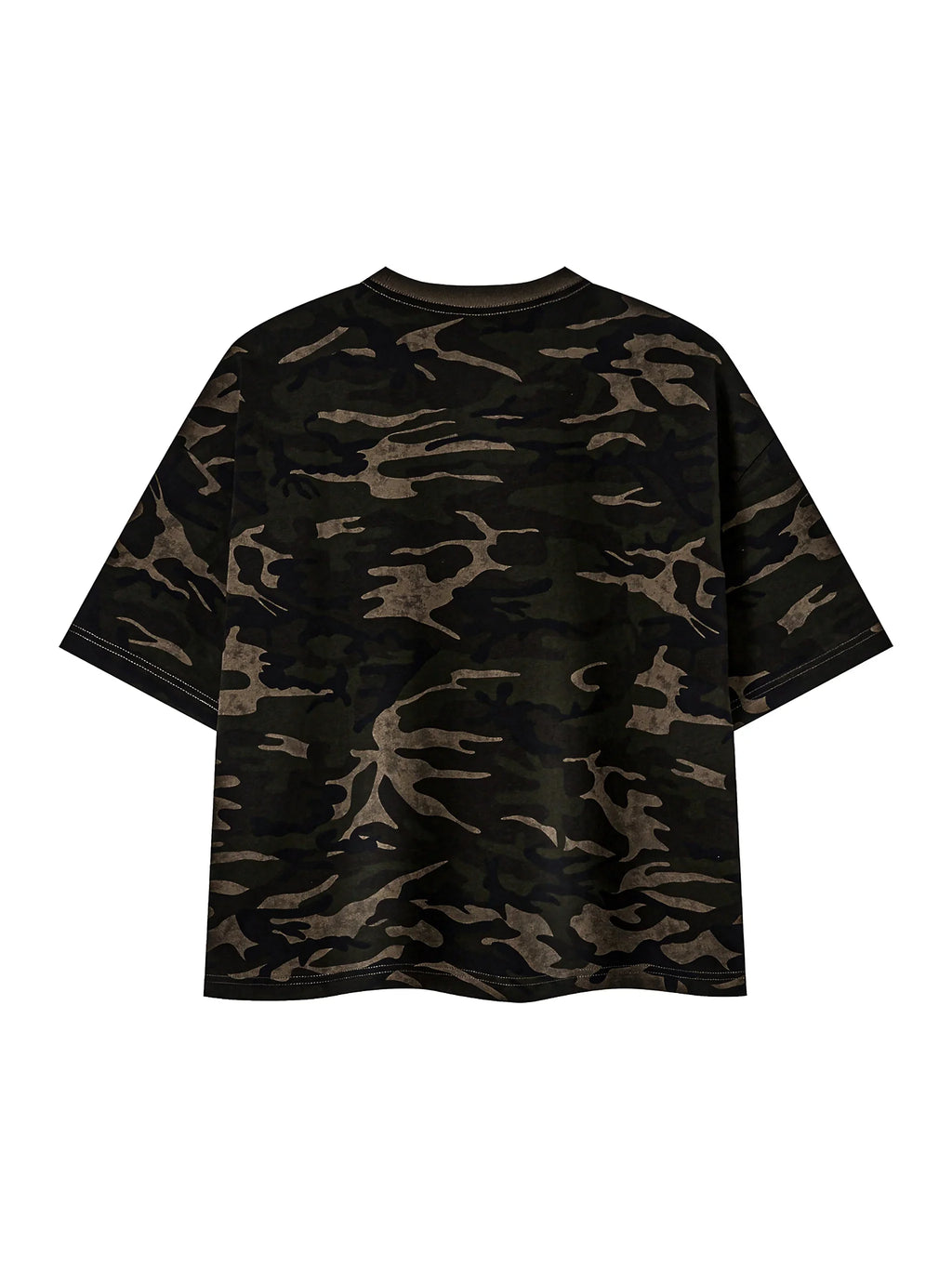 Make Moves Camo X Risen Retro Unisex Camo Boxy T-Shirt