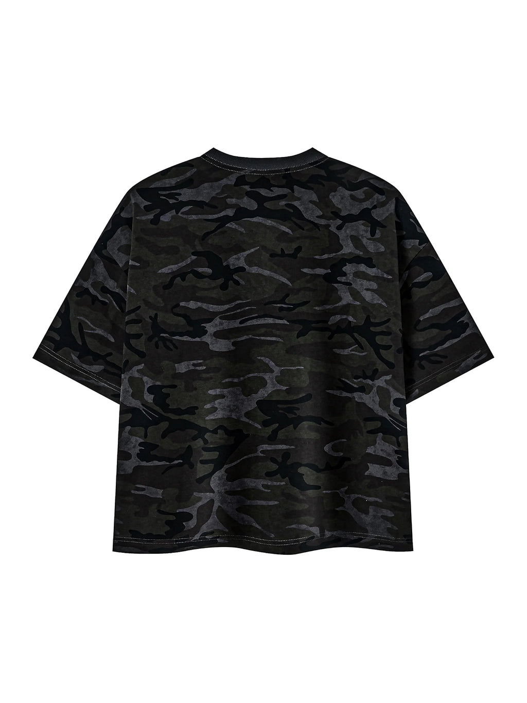 Make Moves Camo X Risen Retro Unisex Camo Boxy T-Shirt