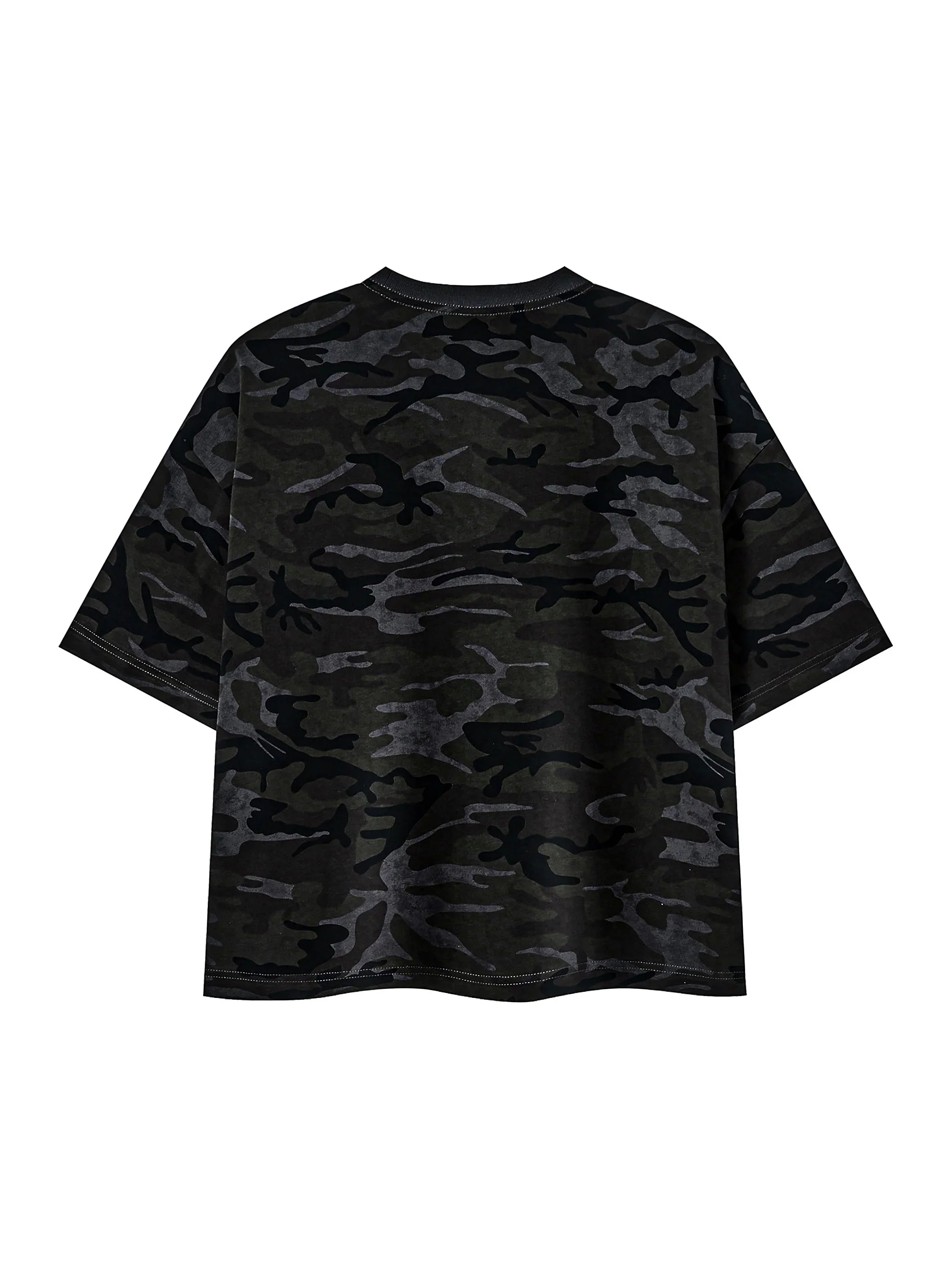Make Moves Camo X Risen Retro Unisex Camo Boxy T-Shirt