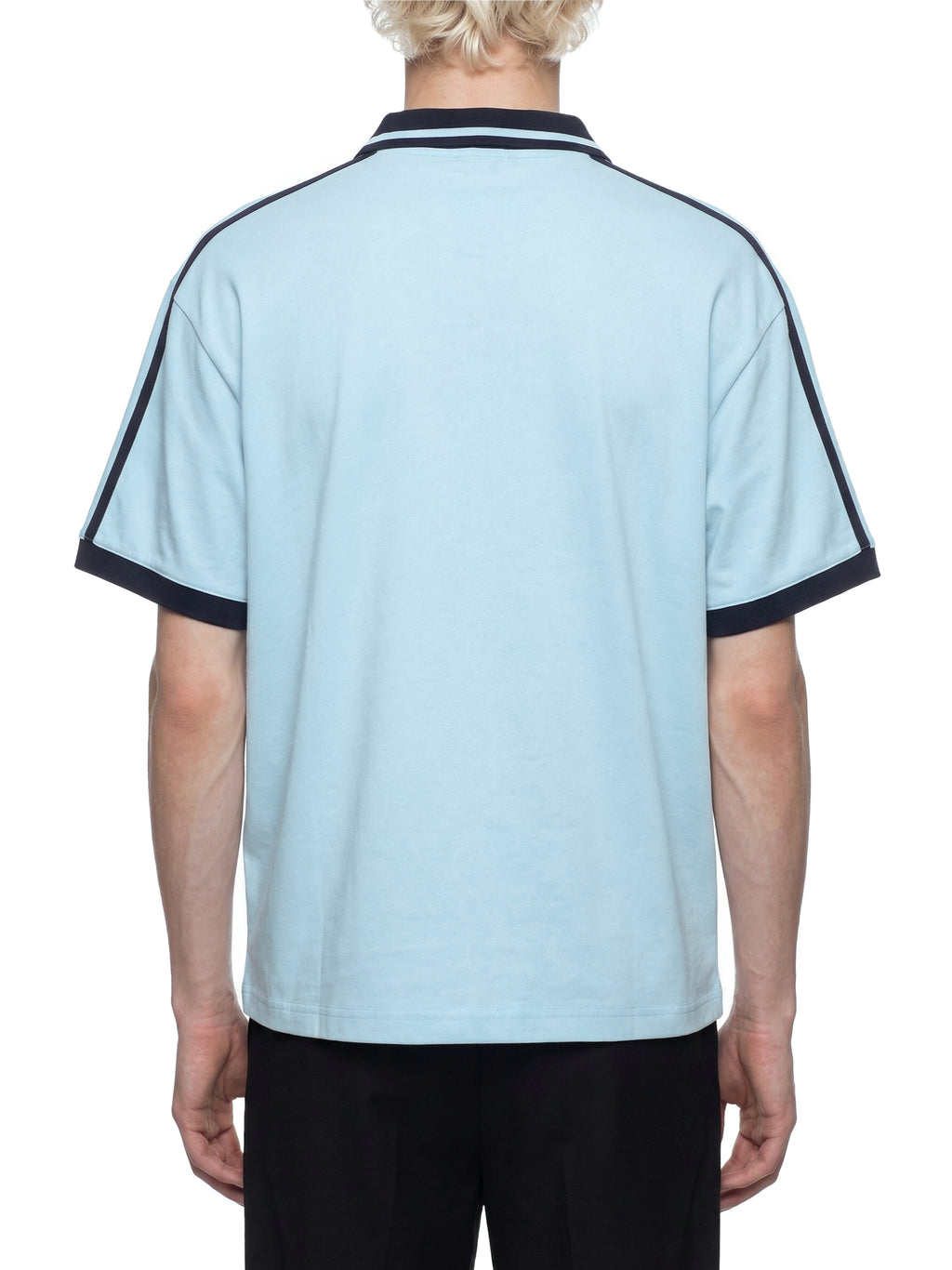 PANJAB LEGACY x RisenRetro Unisex Contrast Piping Polo Shirt