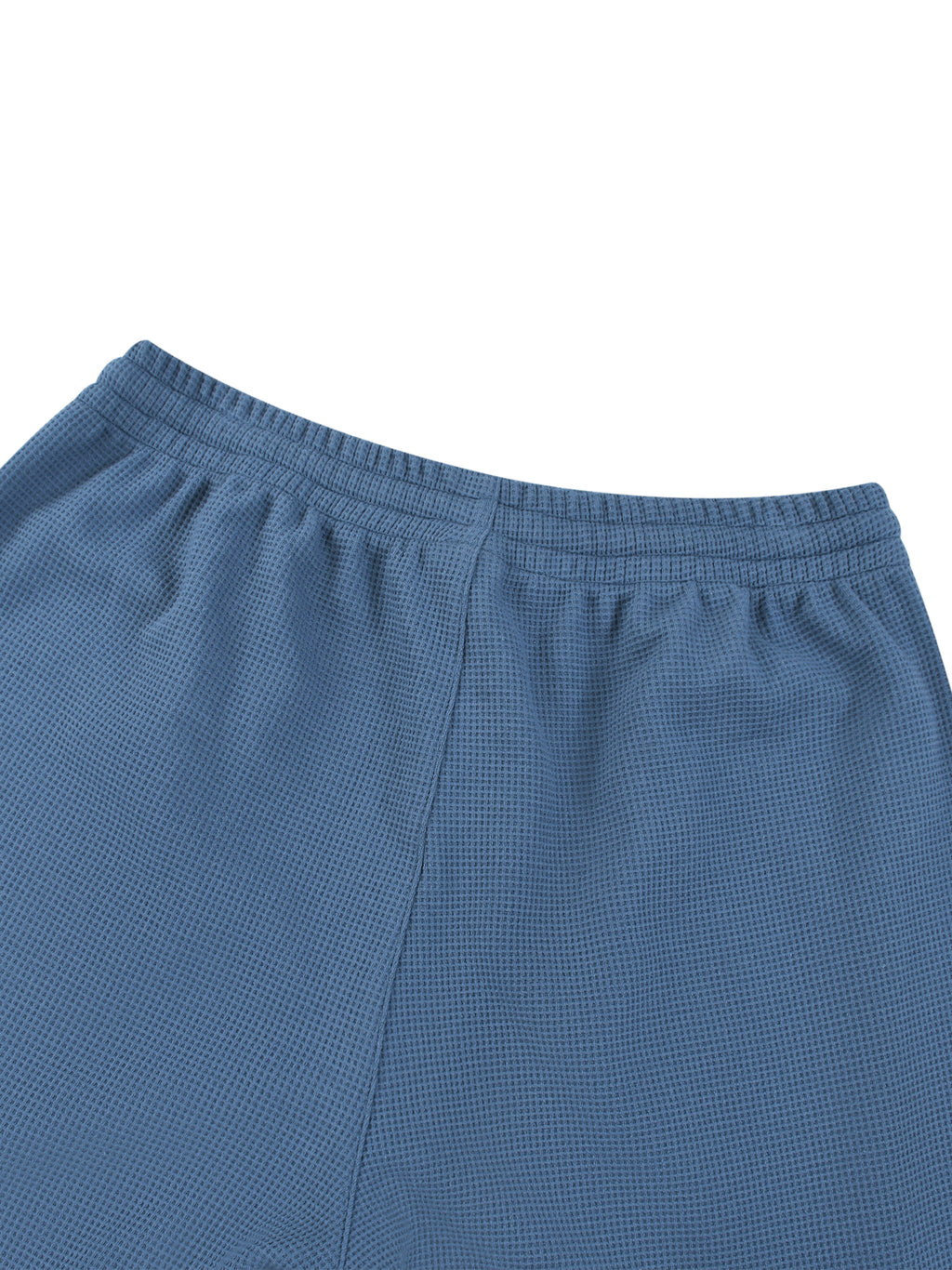 RISENRETRO x Unisex Waffle Barrel Leg Pants
