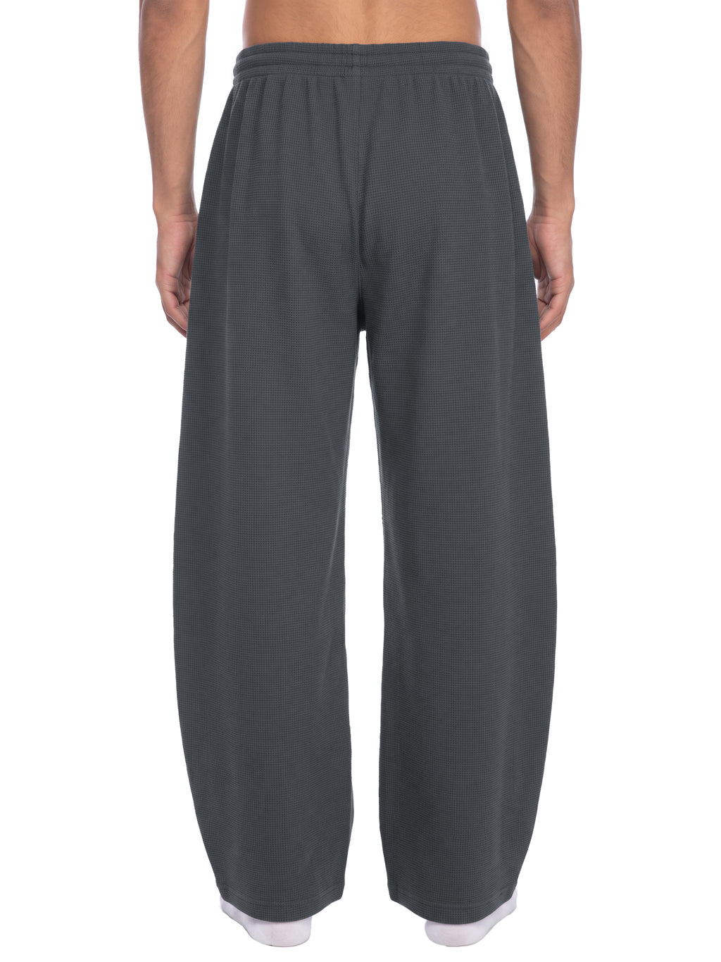 RISENRETRO x Unisex Waffle Barrel Leg Pants