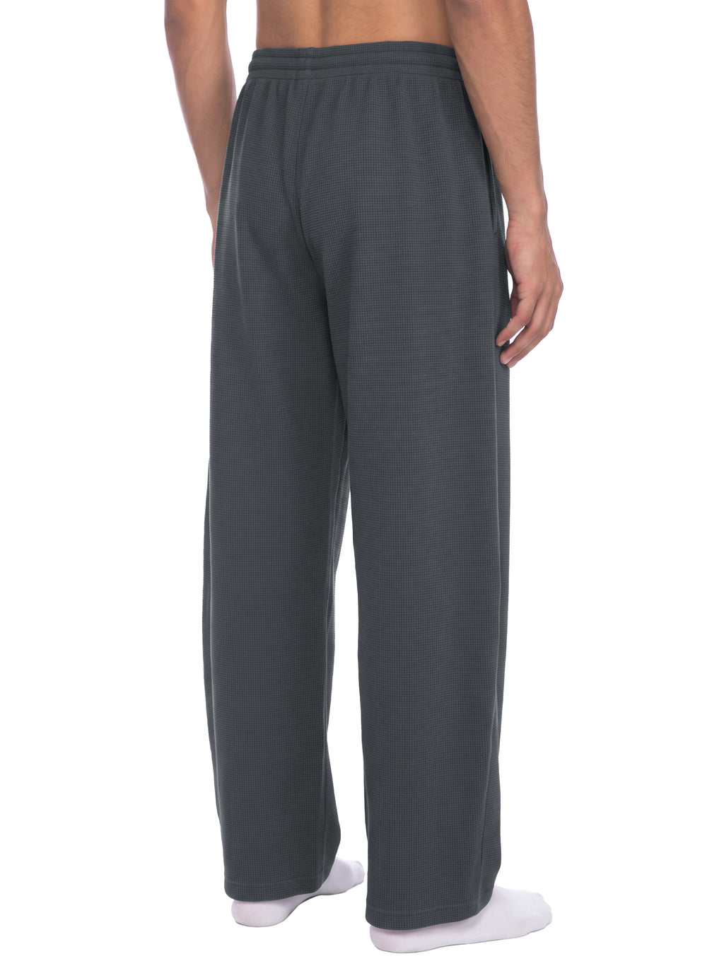 RISENRETRO x Unisex Waffle Barrel Leg Pants