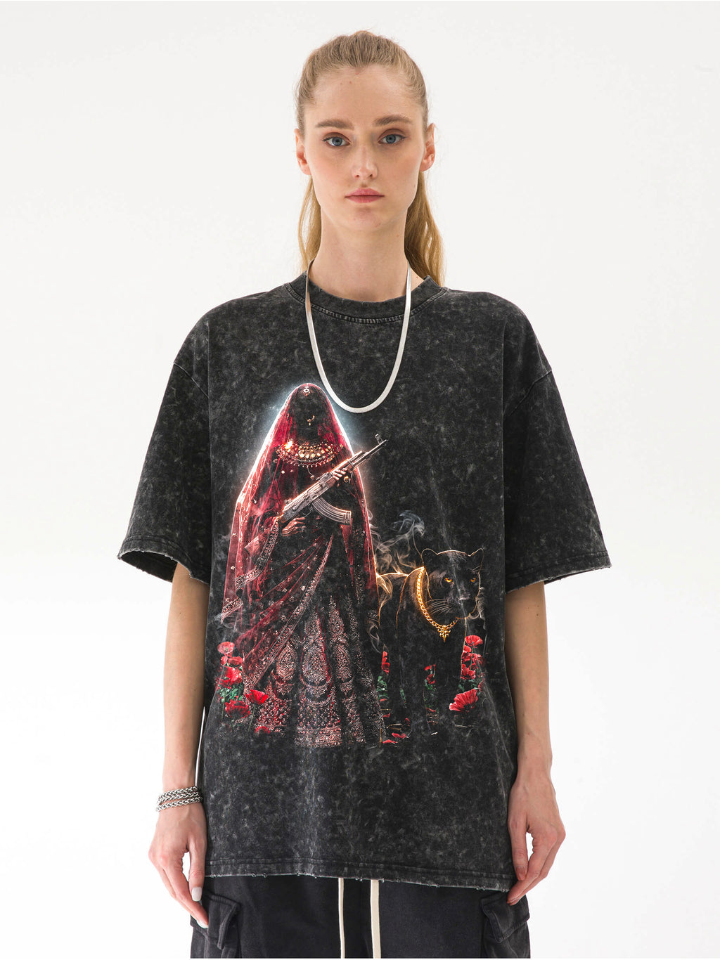 HER WORD IS LAW | PREMIUM+ | Unisex Snow Wash T-shirt