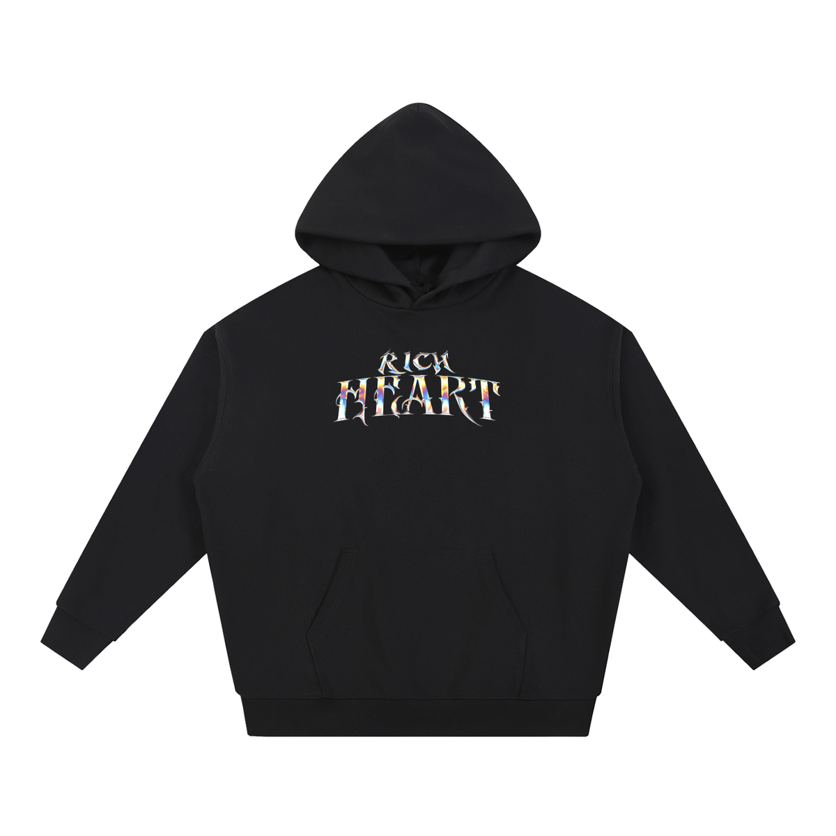 Rich Heart | Essential Heavyweight Hoodie | RisenRetro