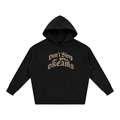 Don't Sleep On Your Dreams X RisenRetro Oversize Fleeced Hoodie