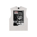 Beware of Dawg 2 | RisenRetro | Raw Edge Cotton Tank Top