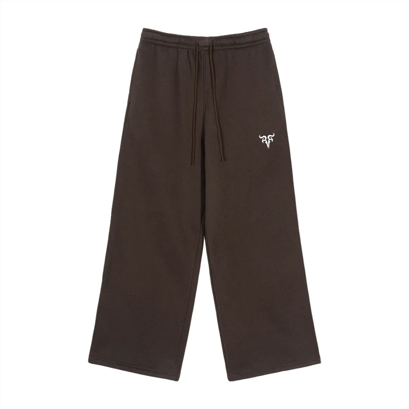 RisenRetro Fleece Drawstring Straight-Leg Sweatpants