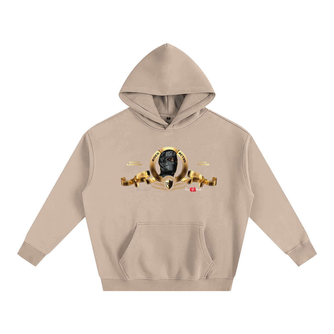 MGM X RisenRetro Oversize Fleeced Hoodie