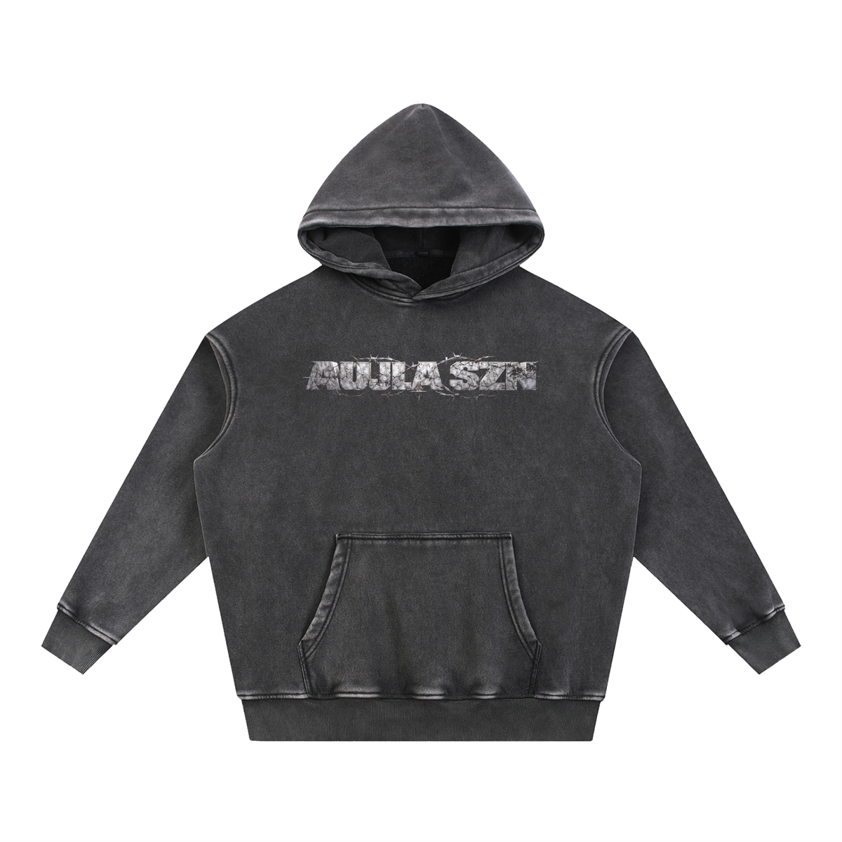 AUJLA SZN Snow Wash Fleece Oversize Hoodie