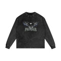 Panjab Eagle X RisenRetro Acid Wash Oversize Long Sleeve T-Shirt