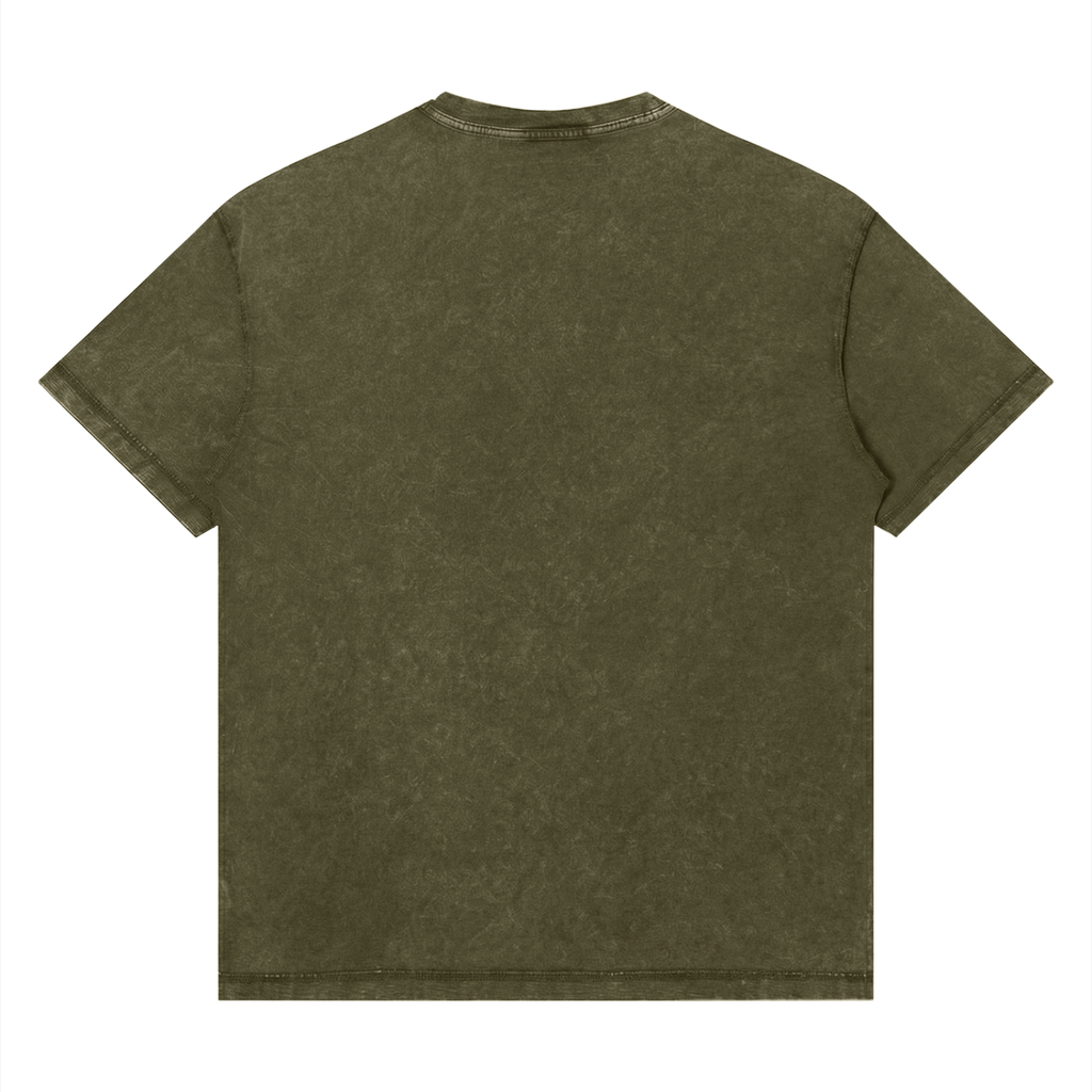 VVS CULTURE X Risen Retro Unisex Mineral Wash Oversized T-Shirt