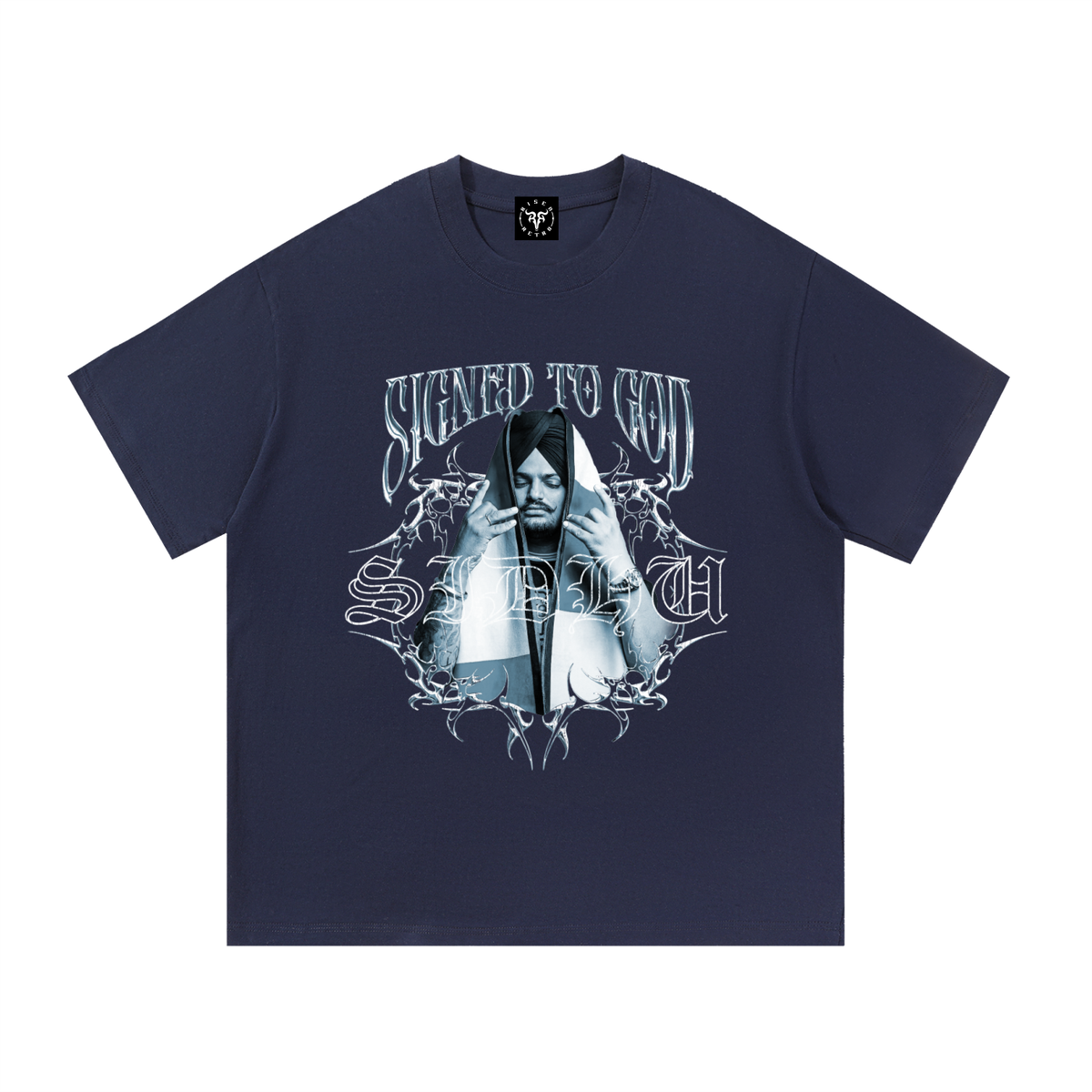Signed To God | Sidhu Moose Wala | Essential Cotton T-Shirt | RisenRetro