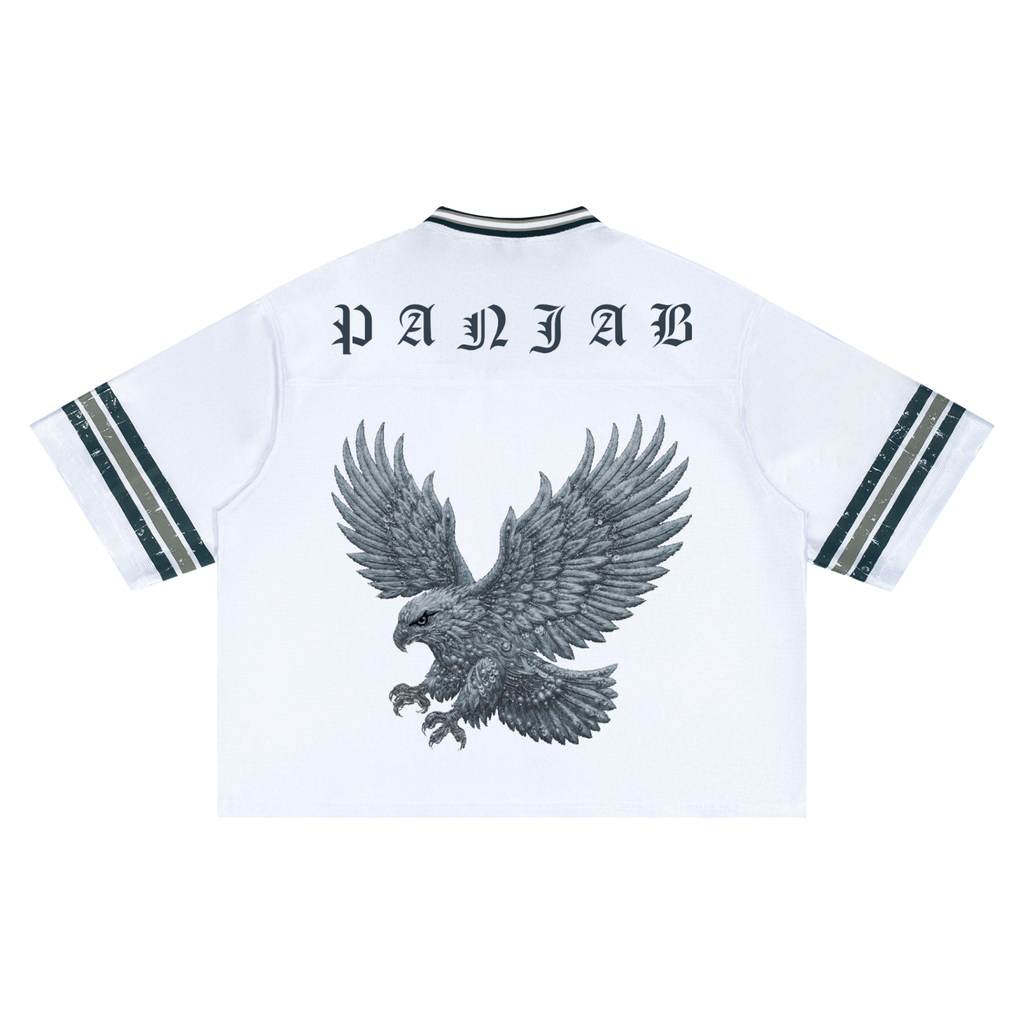 EAGLE2 X RisenRetro Unisex Boxy Striped Soccer Jersey
