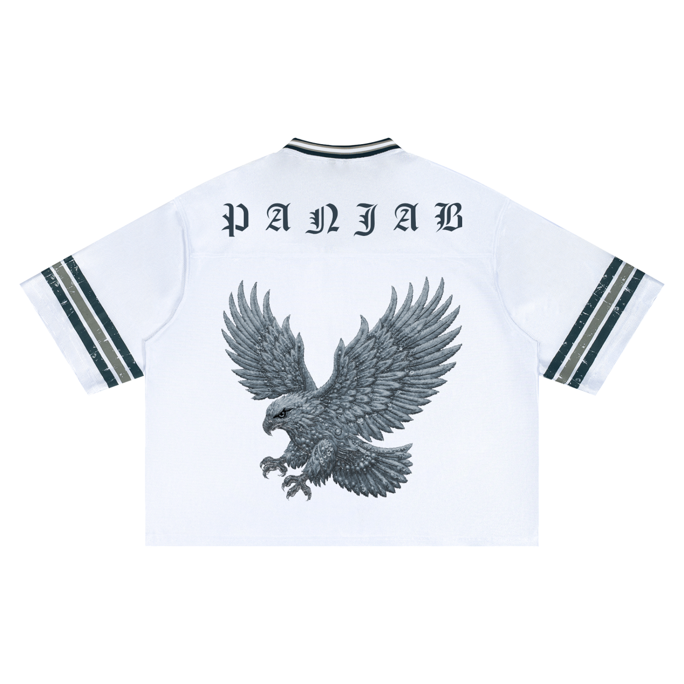 EAGLE2 X RisenRetro Unisex Boxy Striped Soccer Jersey