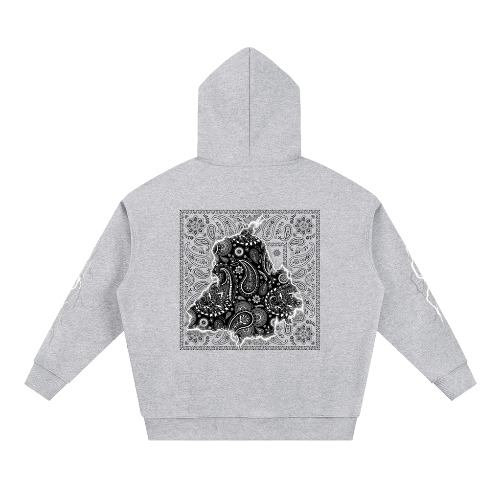 PANJAB BANDANA FLASH Essential Heavyweight Hoodie | RISENRETRO