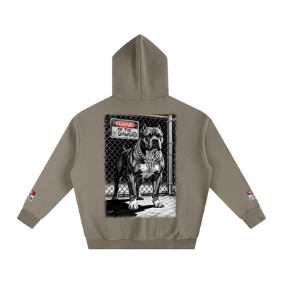 Beware of the Dawg X RisenRetro Oversize Fleeced Hoodie