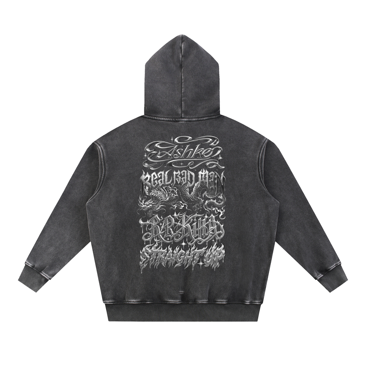 AUJLA SZN Snow Wash Fleece Oversize Hoodie
