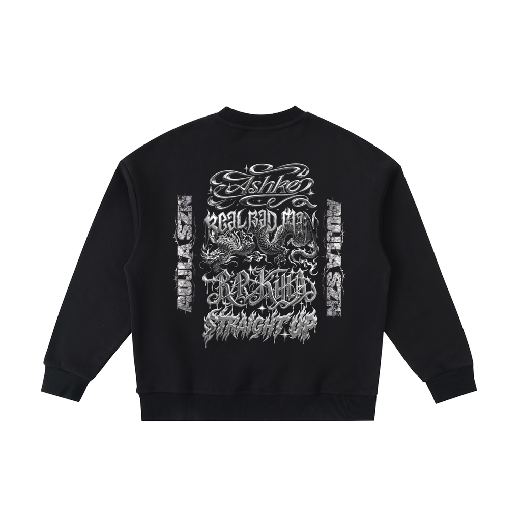 AUJLA SZN CSTM DSGNR Essential Fleece Kids' Crewneck Sweatshirt