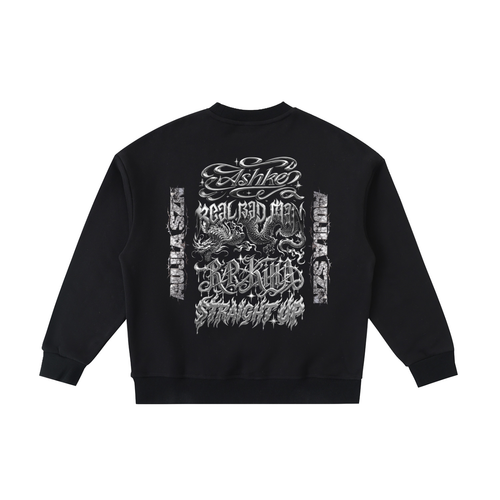 AUJLA SZN CSTM DSGNR Essential Fleece Kids' Crewneck Sweatshirt