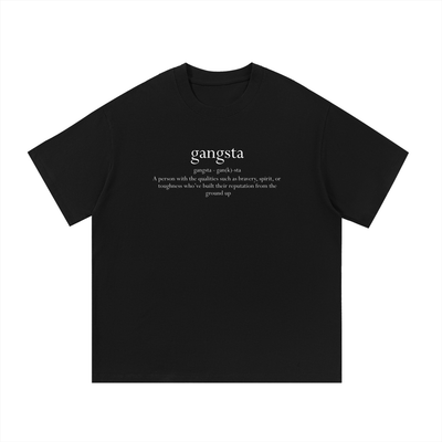 Gangsta Essential Cotton T-Shirt