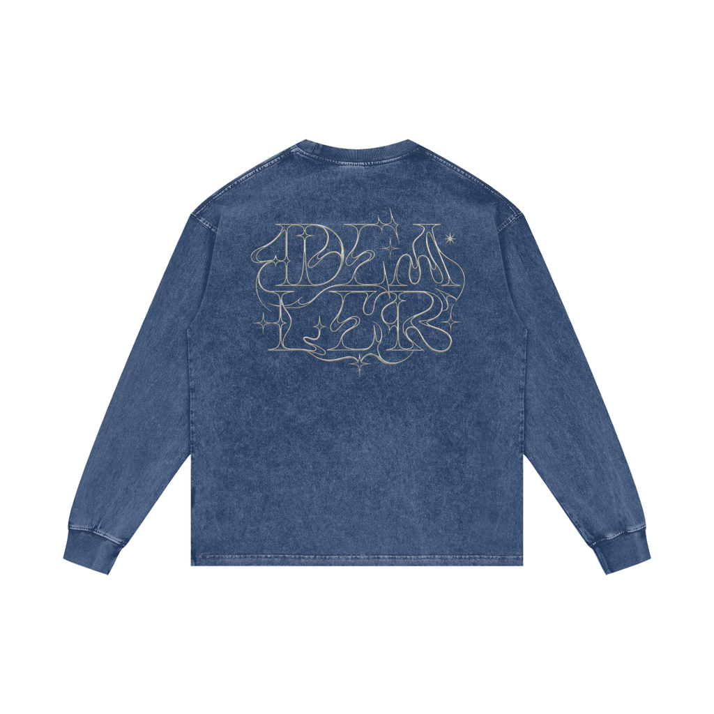 DEALER | RISENRETRO | Acid Wash Oversize Long Sleeve T-Shirt