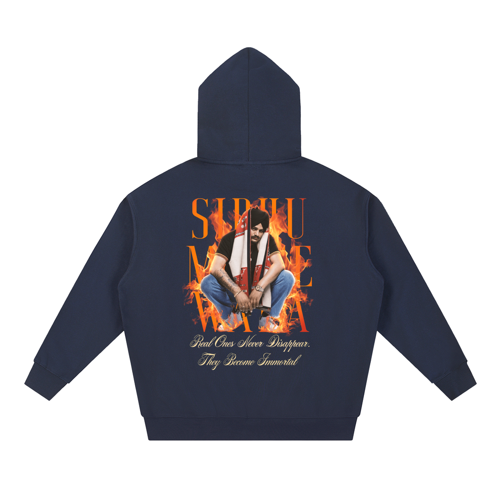 SIDHU MOOSE WALA X RISENRETRO Essential Heavyweight Hoodie