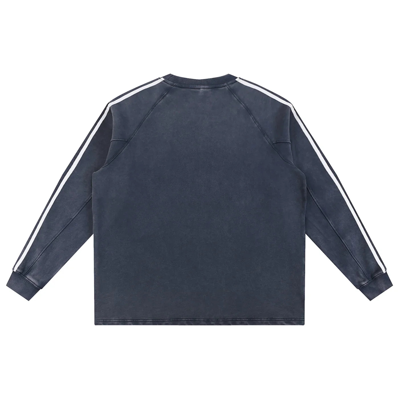 Sweat-shirt Panjab Snow Washed à bandes contrastées