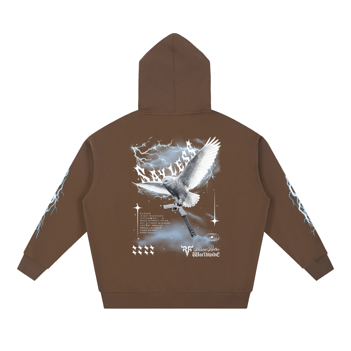 SAYLESS X RISENRETRO DTG Essential Heavyweight Hoodie