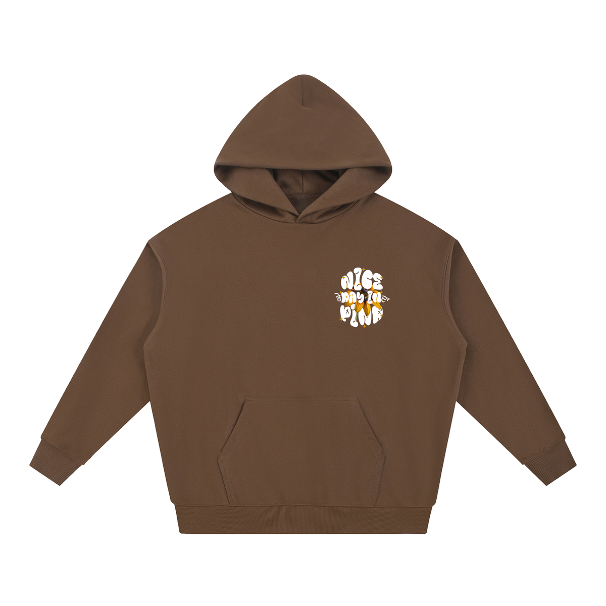 Nice Day in Da Pind Essential Heavyweight Hoodie | RisenRetro
