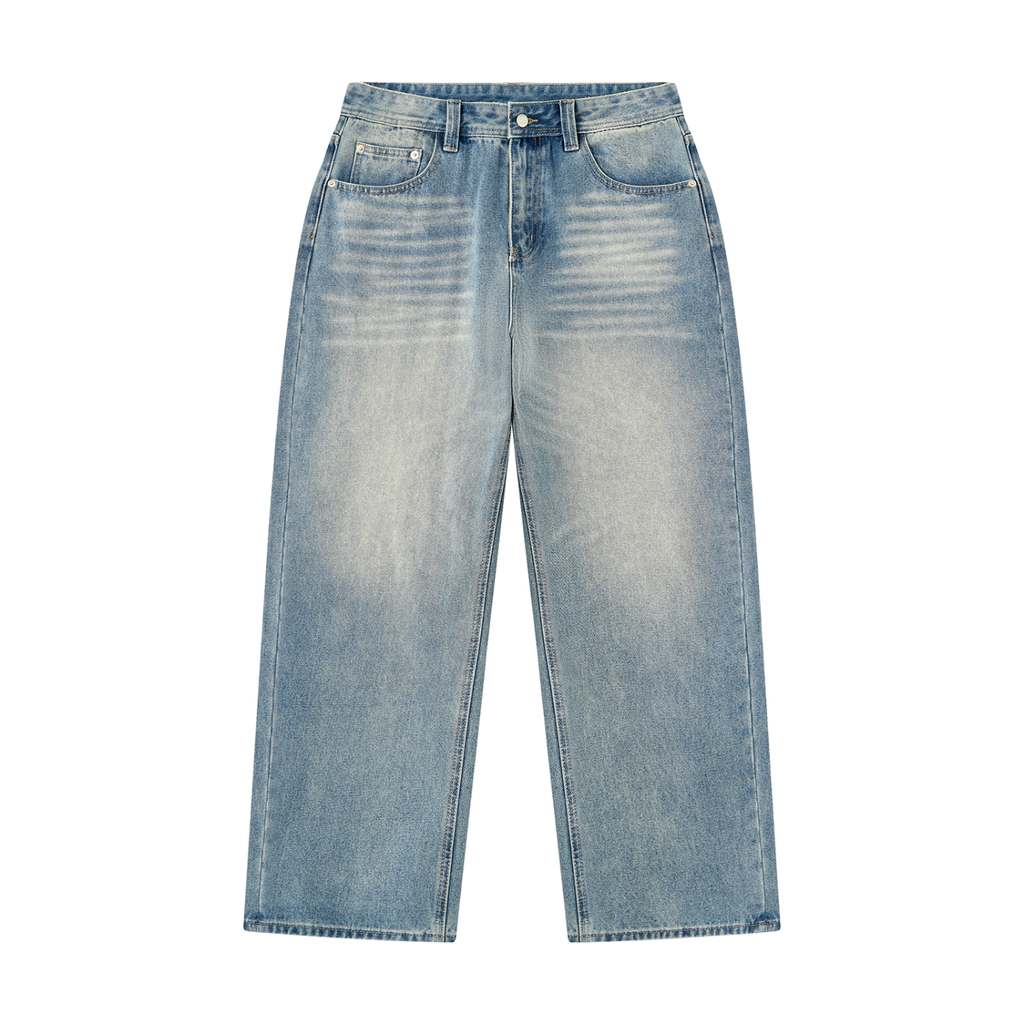 RisenRetro | Men’s Vintage Wash Denim Jeans