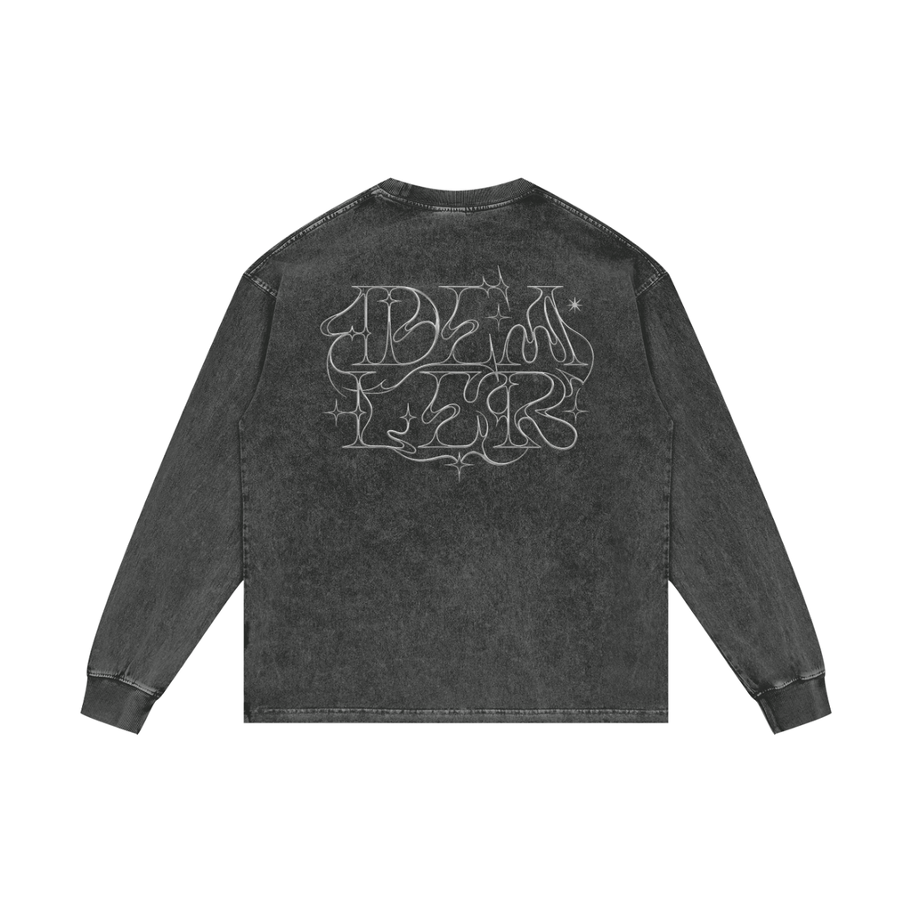 DEALER | RISENRETRO | Acid Wash Oversize Long Sleeve T-Shirt