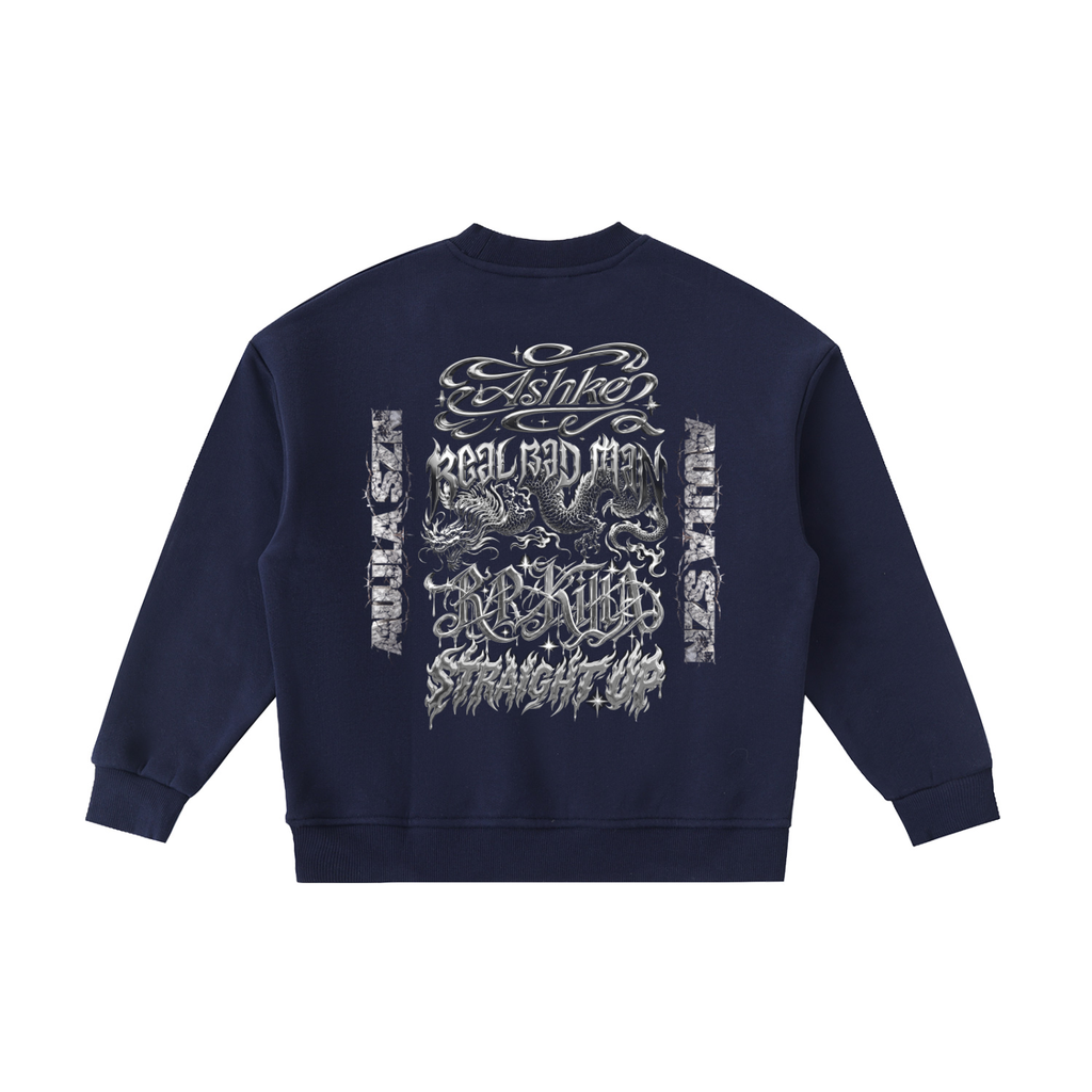 AUJLA SZN CSTM DSGNR Essential Fleece Kids' Crewneck Sweatshirt