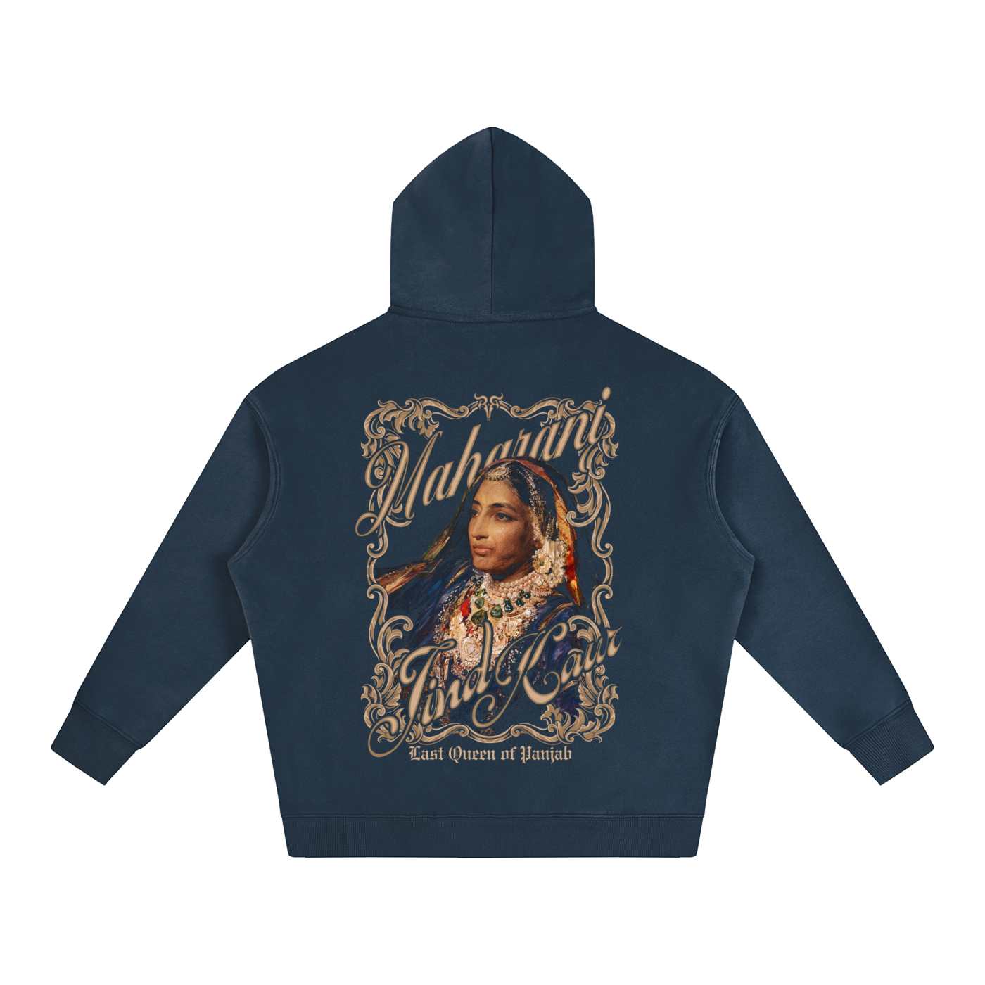 MAHARANI JIND KAUR RisenRetro Oversize Fleeced Hoodie