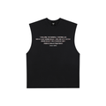 JASWANT SINGH KHALRA | RisenRetro | Raw Edge Cotton Tank Top