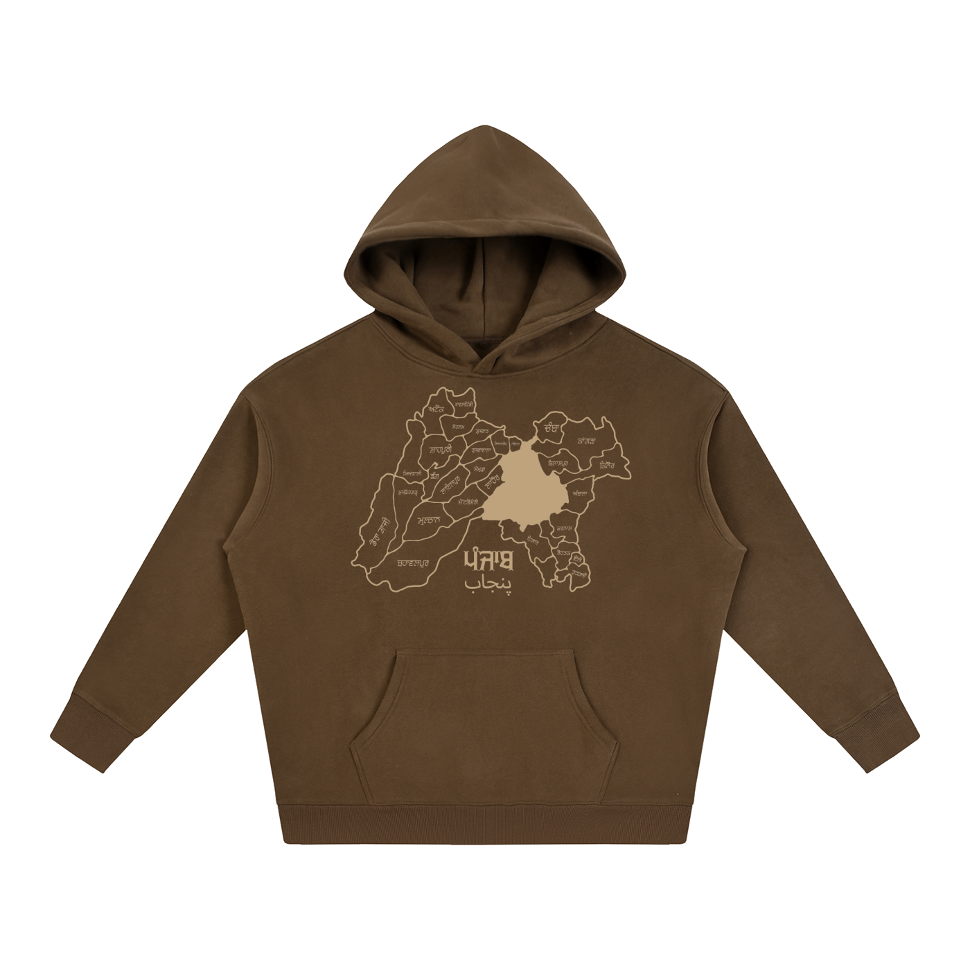 MAHARANI JIND KAUR RisenRetro Oversize Fleeced Hoodie