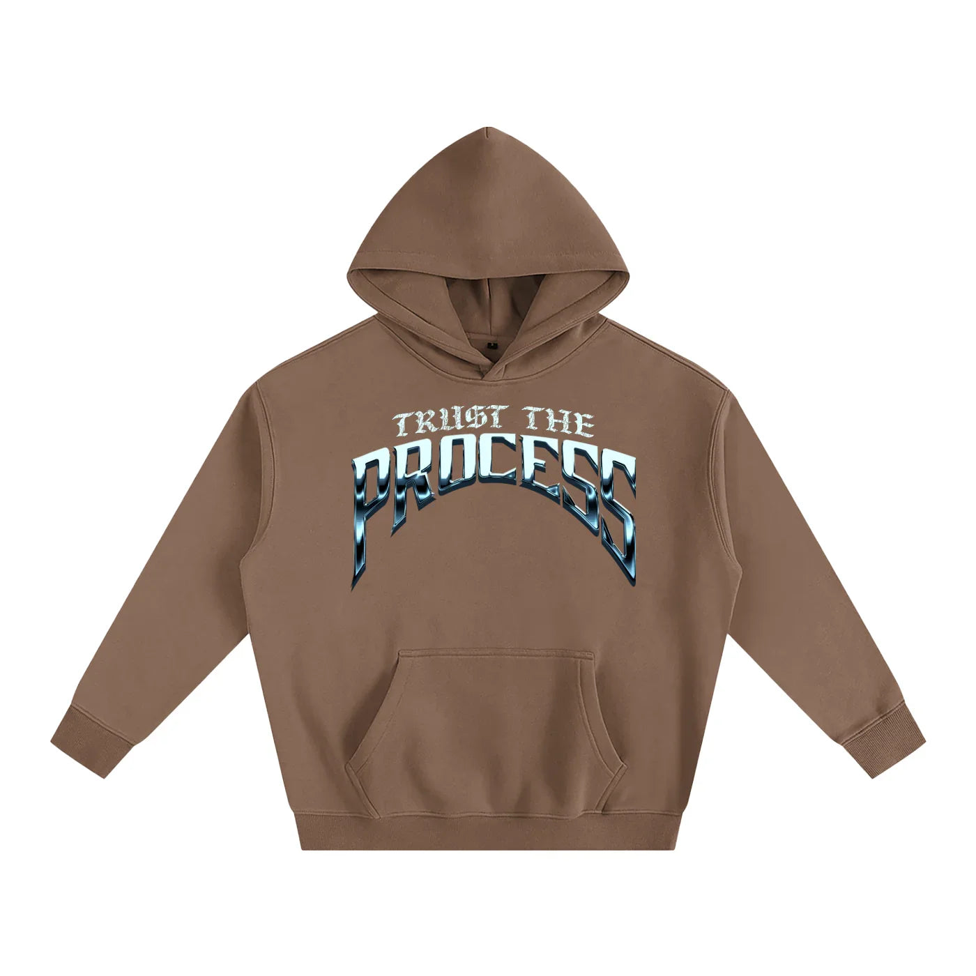 Trust The Process X Risen Retro Oversize Fleeced Hoodie