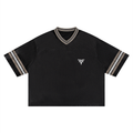 EAGLE x RisenRetro Unisex Boxy Striped Soccer Jersey